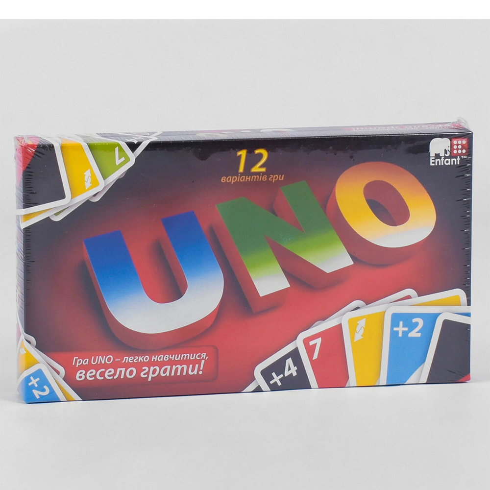 гр Гра карткова "UNO" ФР-00008450 (12) "Danko Toys"
