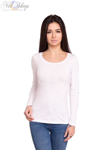 футболка жіноча 41-2348 білий 4