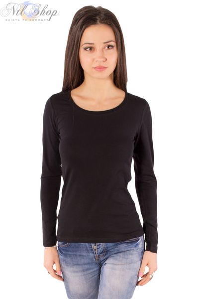 футболка жіноча 41-2348 чорний 2