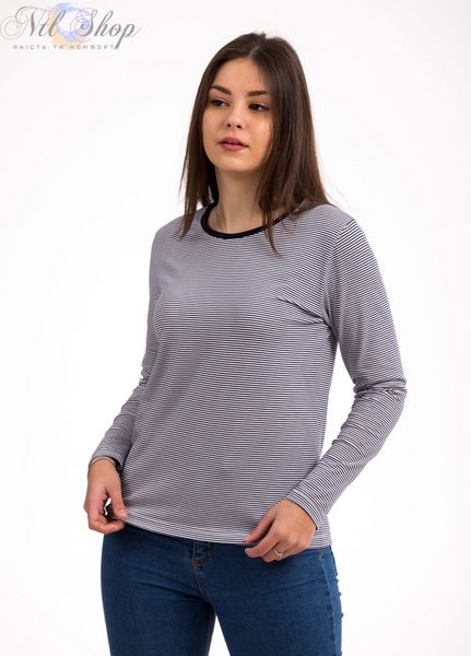 футболка жіноча 41-2361 полоска вузька 2