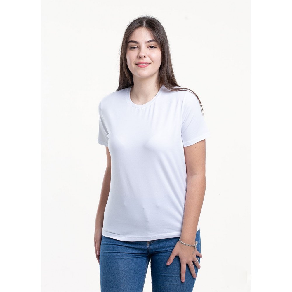 футболка женская 41-2357 белый 3