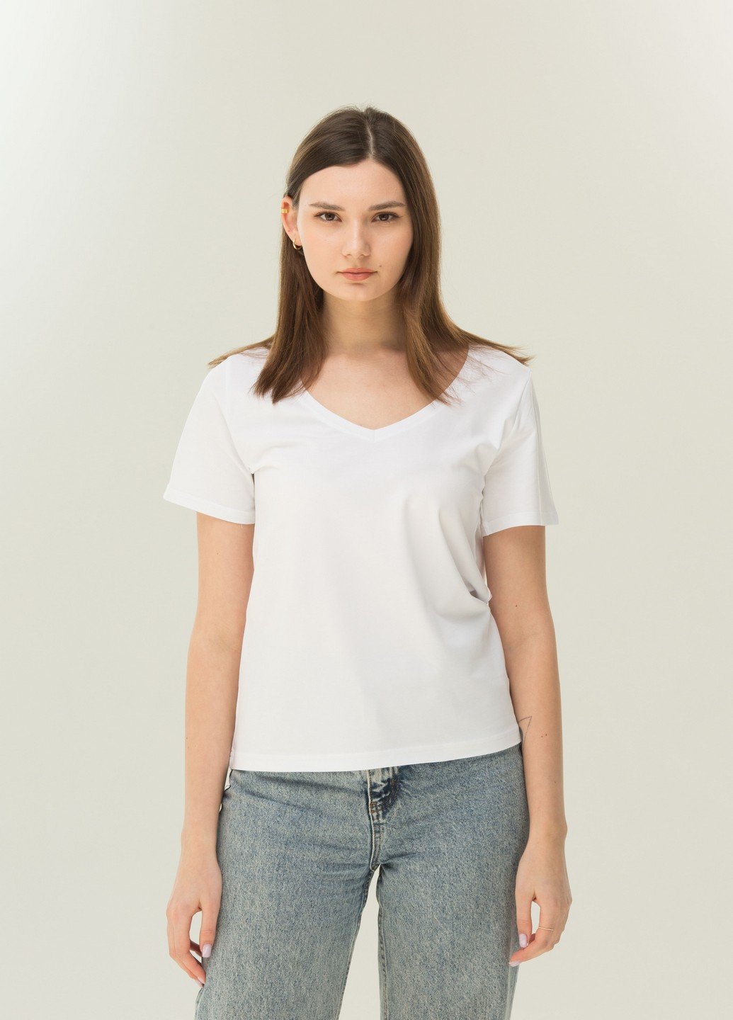 футболка жіноча 41-2359 білий 2