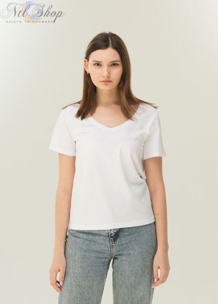 футболка жіноча 41-2359 білий 2